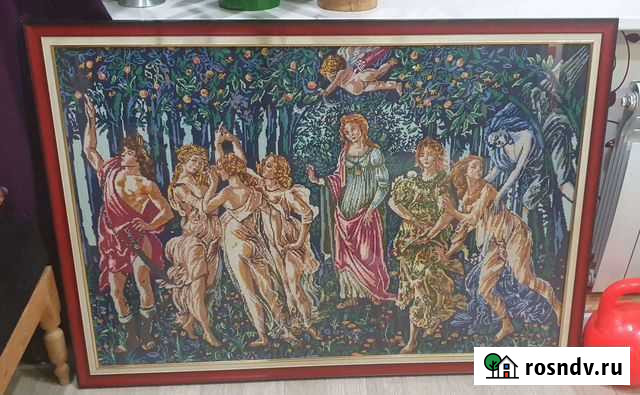 Картина вышитая крестом Тольятти - изображение 1