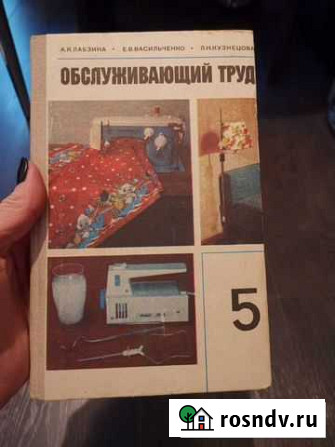 Лабзина и др Обслуживающий труд. Учебное пособие д Новое Девяткино - изображение 1