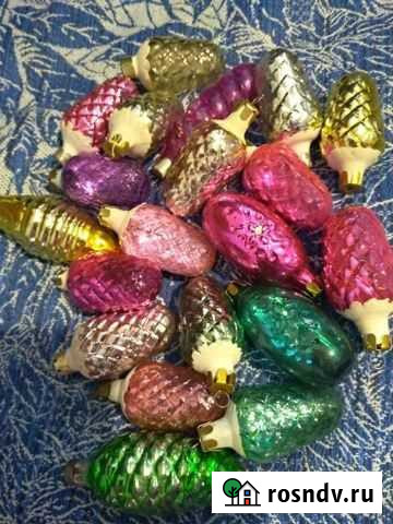 Игрушки ёлочные СССР Стрелецкое - изображение 1