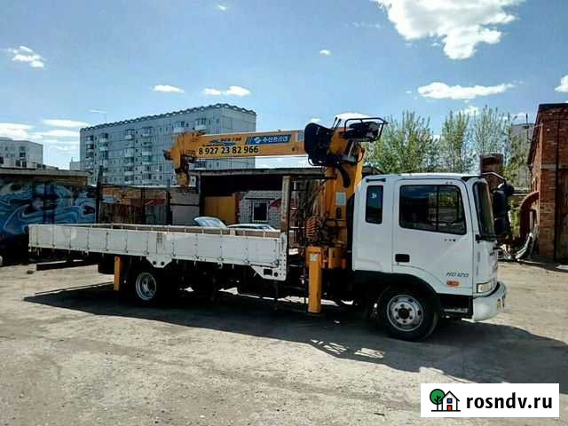 Услуги крана-манипулятора автовышка Октябрьский - изображение 1