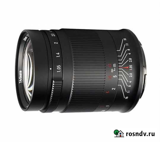 Объектив 7Artisans 50mm F1.05 Sony E Уфа - изображение 1