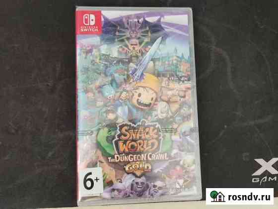 Игра Snack world Nintendo switch новая Орск