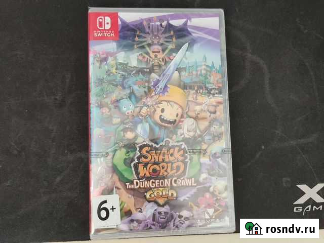 Игра Snack world Nintendo switch новая Орск - изображение 1