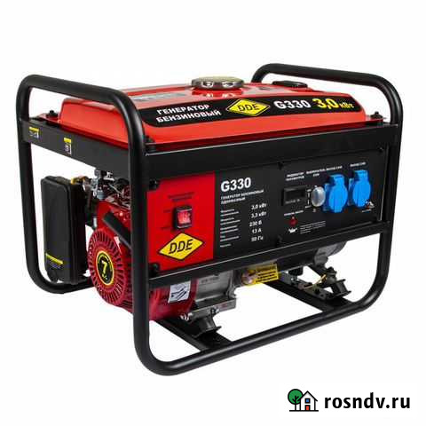 Электростанция DDE G330, 3,0/3,3 кВт, бак 15л 47кг Вологда - изображение 1