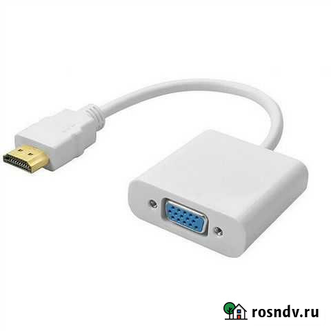 Конвертер переходник hdmi VGA, hdmi DVI, type c HD Иркутск - изображение 1