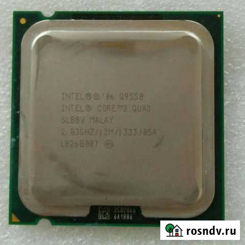 Процессор intel core 2 quad Q9550 Электросталь - изображение 1