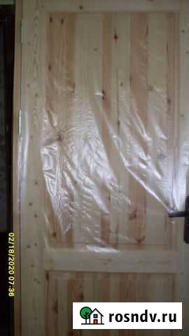 Дверь утеплённая из сосны с пенополистиролом внутр Киров - изображение 1