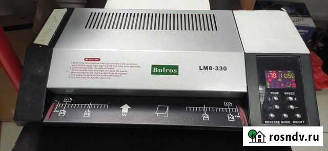 Пакетный ламинатор Bulros LM8-330 Стерлитамак - изображение 1