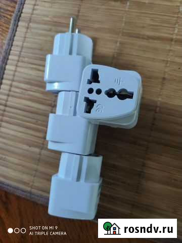 Адаптер для электрических вилок Ватутинки - изображение 1