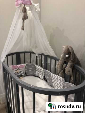Овальная детская кроватка Красногорск - изображение 1