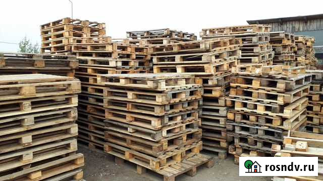 Поддоны деревянные бу Мичуринск - изображение 1