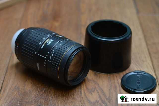 Объектив Sigma 70-300 4-5.6D nikon Иркутск - изображение 1