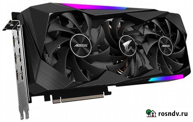 Видеокарта Aorus Master RTX 3070 Rev 1.1 Уфа - изображение 1