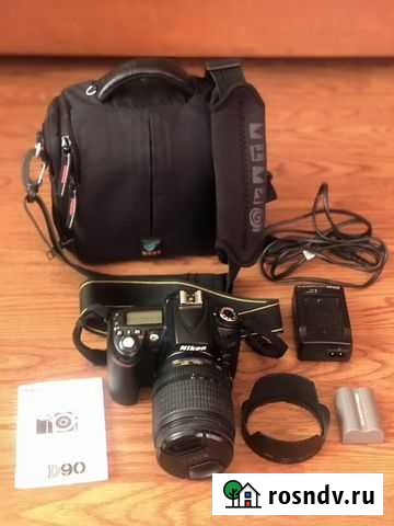 Фотоаппарат Nikon D90 AF-S Nikkor 18-105 3.5-5.6 Люберцы - изображение 1