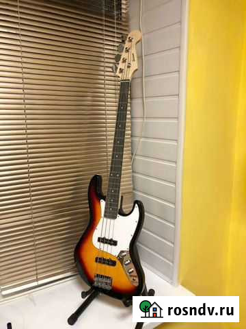 Бас гитара новая terris TJB-46 SB Липецк - изображение 1