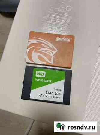 SSD диски WD Green 240gb, KingSpec 256gb Мурино