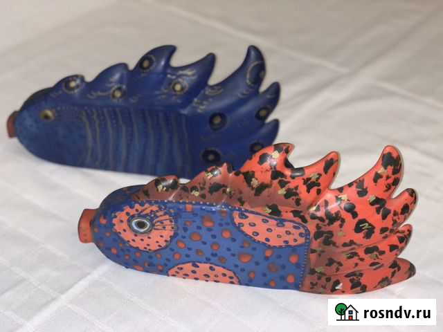 Керамические скульптуры для интерьера Рыбы Москва - изображение 1