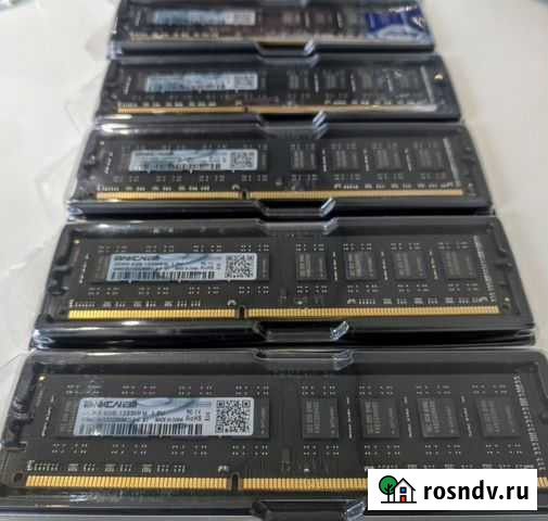 Оперативная память DDR3 1333Mhz 2gb Челябинск - изображение 1