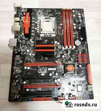 Комплект 1366 с процессором Intel Xeon X5660 Озерск
