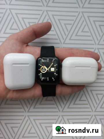 Подарочный набор apple watch 7 + AirPods 2/Pro Краснодар - изображение 1