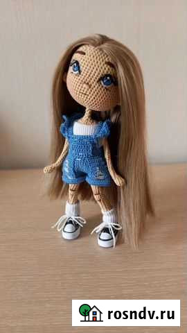 Вязаные игрушки куклы, зверюшки Саранск - изображение 1