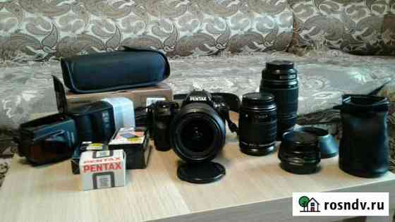 Фотоаппарат pentax к-5 с обьективами Рудня