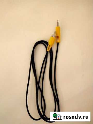 Кабель для колонок 1,5м. 3,5мм 1/8 моно RCA Елец - изображение 1
