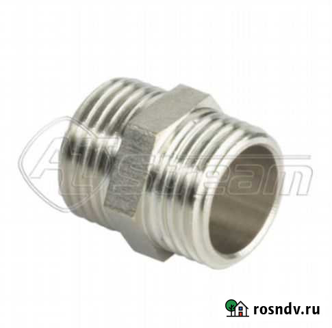 Ниппель латунный 2 Архангельск - изображение 1