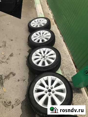 Литые диски r17 с резиной Саратов - изображение 1