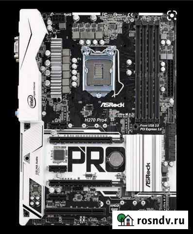 Материнская плата Asrock H270 Pro4 s1151 Пенза - изображение 1