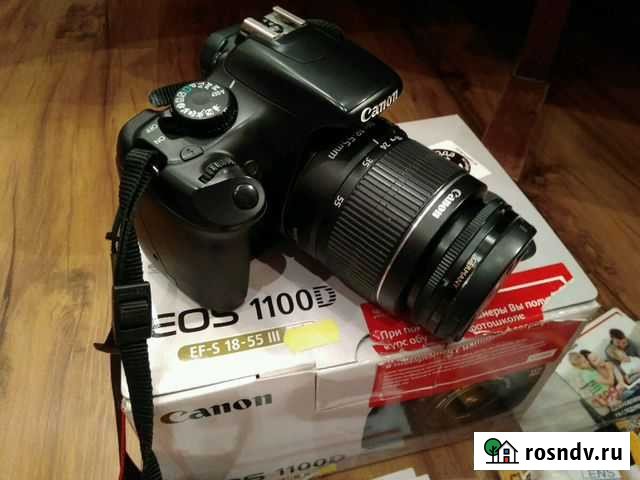 Canon EOS 1100 Kit (комплект) Серпухов - изображение 1