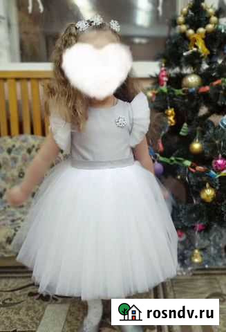 Платье пышное для девочки 98-104 Оренбург - изображение 1