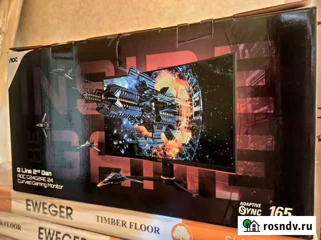 Монитор AOC C24G2AE 165Hz Adaptive sync Махачкала - изображение 1
