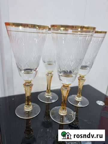 Фужеры хрустальные СССР Электросталь - изображение 1