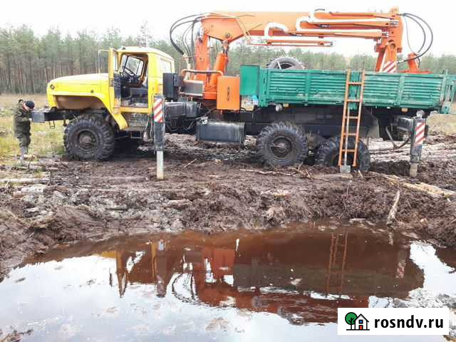 Убм-85. Монтаж больших винтовых свай Мурманск - изображение 1