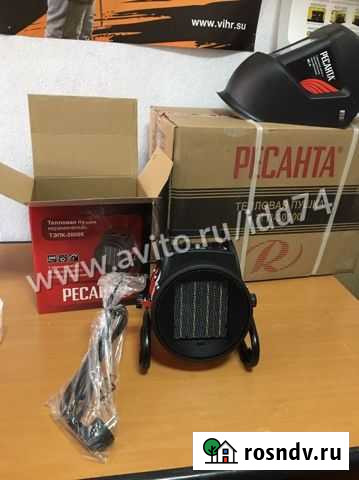 Электрическая тепловая пушка Ресанта в ассортим Челябинск - изображение 1