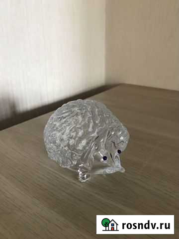 Статуэтка ёжик, хрусталь СССР Москва - изображение 1