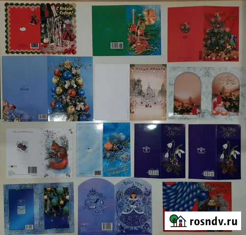 Открытки новогодние разные Альметьевск - изображение 1