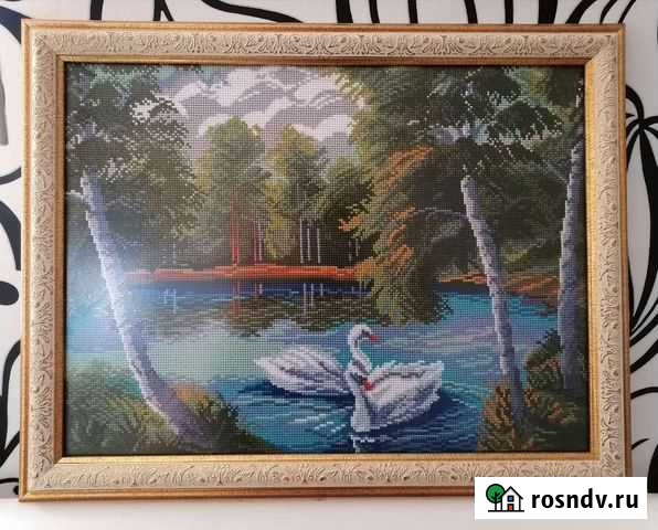 Вышивка крестом картина Варениковская - изображение 1