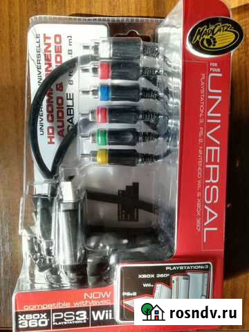 Шнур MadCatz для ps2,ps3,xbox 360,wii Калуга - изображение 1