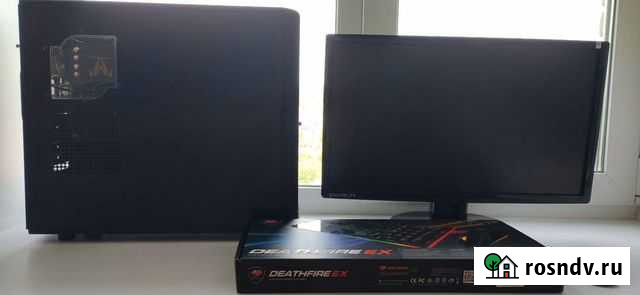 Игровой пк с монитором и игровой клавиатурой Бугульма - изображение 1
