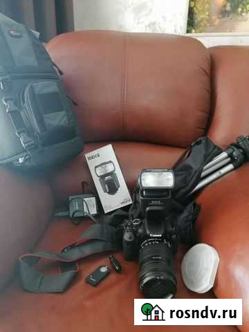 Зеркальный фотоаппарат canon 600d Отрадный - изображение 1