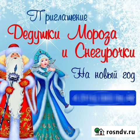 Дедушка Мороз и Снегурочка Подольск - изображение 1