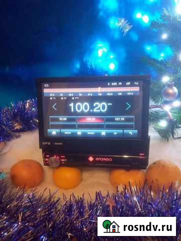 Магнитола Android 1 DIN с выдвижным экраном Сургут - изображение 1