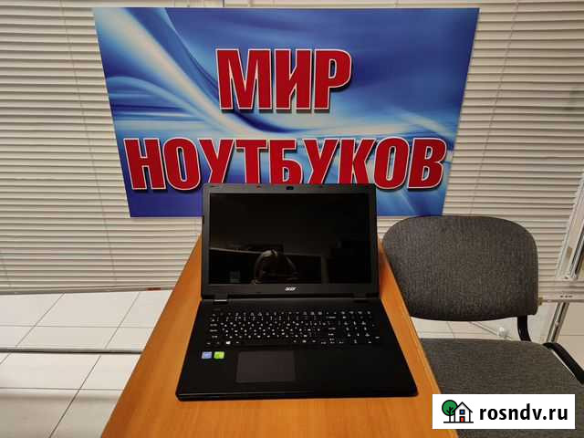Ноутбук б/у Acer / ssd+hdd / как новый / 8gb ram Волжский - изображение 1