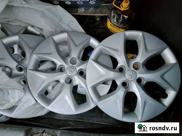 Колпаки оригинал hyundai Kia r15 Рязань - изображение 1