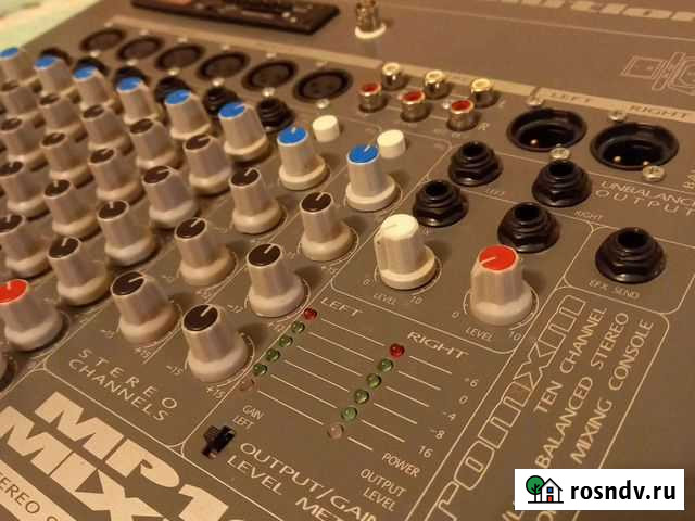Активный микшер promxm MP-10 mixer 1400вт Сызрань - изображение 1