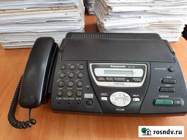 Факсимильный аппарат Panasonic KX-FT78 Южноуральск - изображение 1