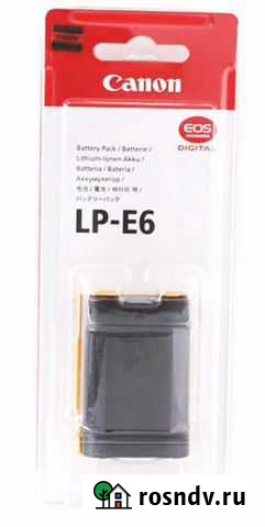 Аккумулятор для Canon LP-E6 новый Брянск - изображение 1