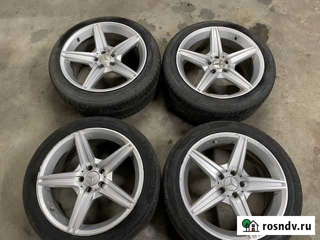 Разноширокие диски r19 mercedes 5/112 Калининград - изображение 1